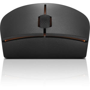 Lenovo Compact 300 Mouse - Radio Frequency - USB - Laser/Optical - 3 Button(s) - Black - Wireless - 2.40 GHz - 1000 dpi - 