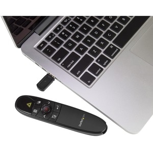 StarTech.com Télécommande de présentation sans fil - Présentateur PowerPoint jusqu'à 27 m - Sans fil