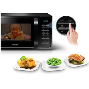 Samsung Singolo Forno microonde - Nero - Convezione, Grill, Microwave - 6SpaceLivelli potenza - 1,40 kW Potenza microonde 