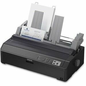 Epson FX-2190II 9-pin Dot Matrix Printer - Energy Star - 738 cps Mono - 8.50" (215.90 mm), 3.90" (99.06 mm), 4" (101.60 mm