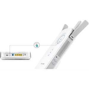 TP-Link RE450 IEEE 802.11ac 1,71 Gbit/s Drahtloser Range-Extender - 2,40 GHz, 5 GHz - 1 x Netzwerk (RJ-45) - Gigabit-Ether