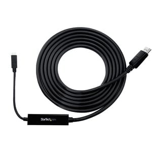 StarTech.com 9.8ft/3m USB C to DisplayPort 1.2 Cable 4K 60Hz - USB Type-C to DP Video Adapter Monitor Cable HBR2 - TB3 Com