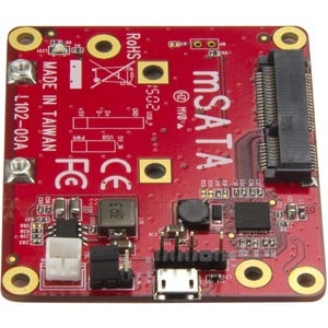 StarTech.com USB to mSATA Converter for Raspberry Pi and Development Boards