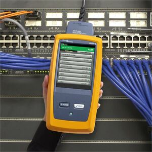Fluke Networks Versiv DSX2-5000/GLD Cable Analyzer - Twisted Pair Cable Testing, Wiremap, Cable Length Testing, Propagatio