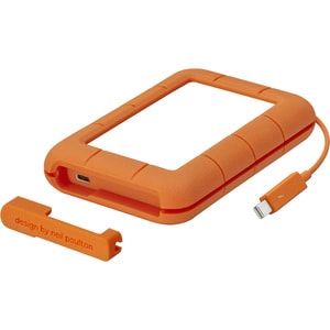 LaCie Rugged SECURE STFR2000403 2 TB Portable Hard Drive - External - USB 3.1 Type C - 2 Year Warranty - Retail