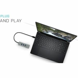 Hub Combo USB/Ethernet i-tec - USB 3.1 Type C - Ordinateur portable, Tablette, Bureau - Gris - 3 Total de ports USB - 3 Po