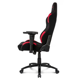 AKRacing Core Series EX-Wide Gaming Chair - For Gaming - Metal, Aluminum, Steel, Polyester, Fabric, Nylon - Red, Black
