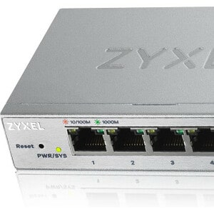 ZYXEL GS1200 GS1200-8 8 Ports Manageable Ethernet Switch - Gigabit Ethernet - 10/100/1000Base-T - 2 Layer Supported - Twis