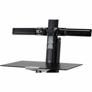 Dual Monitor Double-Hinged Bow for most WorkFit dual workstations