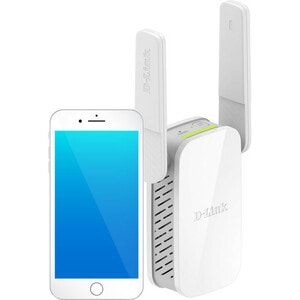 D-Link DAP-1610 IEEE 802.11ac 1.17 Gbit/s Wireless Range Extender - 5 GHz, 2.40 GHz - 1 x Network (RJ-45) - Wall Mountable