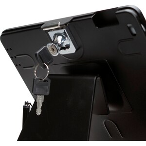 CTA Digital Desktop Anti-Theft Stand Ipad Black Case Rotates 360 Degrees - 1