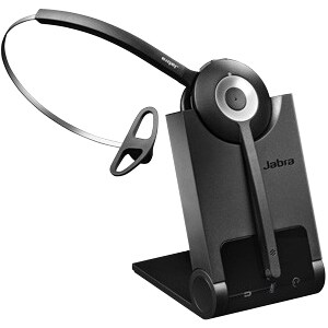 Jabra Pro 925 Headset - Mono - Wireless - Bluetooth - 10000 cm - 32 Ohm - 150 Hz to 7 kHz - Over-the-head - Monaural - Uni