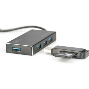 Digitus USB-Hub - USB - Extern - 4 Total USB Port(s) - 4 USB 3.0 Port(s)