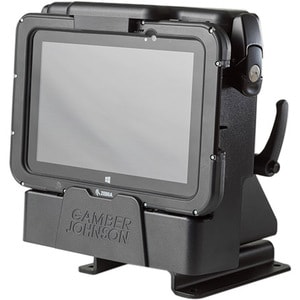 Gamber-Johnson Desk Mount for Tablet, Display Screen, Docking Station - Black Powder Coat - 75 x 75