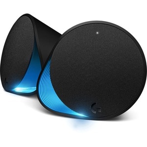 Logitech LIGHTSYNC G560 2.1 Bluetooth Speaker System - 240 W RMS - Black - 40 Hz to 18 kHz - DTS:X, 3D Surround Sound - US