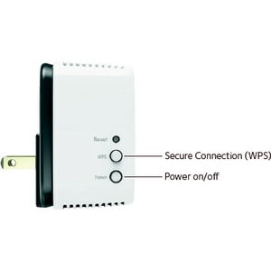 Netgear EX3110 IEEE 802.11ac 750 Mbit/s Wireless Range Extender - 5 GHz, 2.40 GHz - Wall Mountable