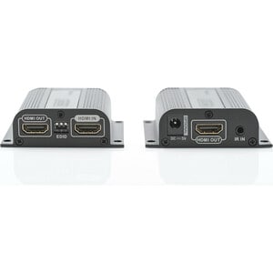 DIGITUS Professional DS-55100-1 Video Extender Transmitter/Receiver - Wired - 1 Input Device - 1 Output Device - 50 m Rang