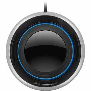 Dispositif d'Entrée 3D 3Dconnexion SpaceMouse - USB - 2 Programmable Button(s) - Noir, Argenté - Câble - Symétrique