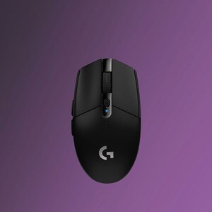Logitech G305 Mouse - Optical - Wireless - Black - 6 Button(s)
