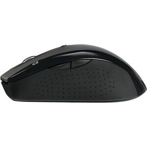 Adesso iMouse M20B - Wireless Ergonomic Optical Mouse - Optical - Wireless - 30 ft - Radio Frequency - 2.40 GHz - Black - 