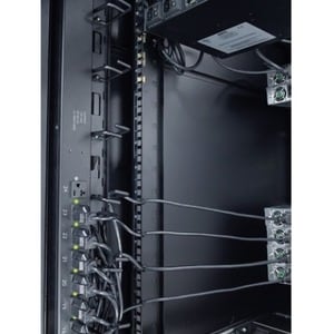 APC by Schneider Electric AR8442 Cable Organizer - Black - Cable Manager - 0U Height