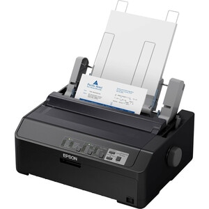 Epson LQ-590II 24-pin Dot Matrix Printer - Monochrome - Energy Star - 584 cps Mono - 8.50" (215.90 mm) Width x 11" (279.40