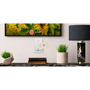 ZYXEL WRE6602 IEEE 802.11ac 1.17 Gbit/s Wireless Range Extender - 5 GHz, 2.40 GHz - MIMO Technology - 1 x Network (RJ-45) 