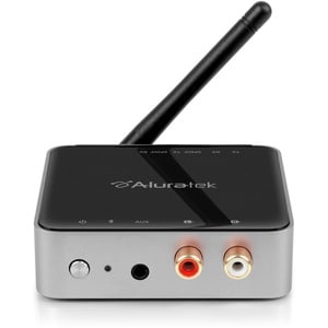 Aluratek Universal Bluetooth Audio Receiver and Transmitter with Bluetooth 5 - Headphone - Lithium Ion (Li-Ion)