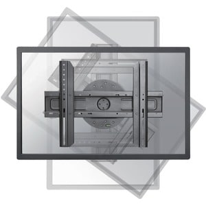 Montaggio a muro Neomounts Neomounts Pro LED-WR100BLACK per Flat Panel Display - Nero - 1 Schermo/i supportato/i - 190,5 c