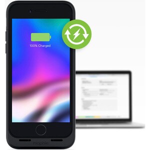 mophie juice pack air Made for iPhone 8 & iPhone 7 - For Apple iPhone 7, iPhone 8 Smartphone - Black