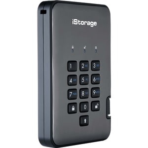Disque dur Portable iStorage diskAshur PRO2 Durci - 2.5" Externe - 2 To - Conforme aux normes TAA - Client Léger Appareil 