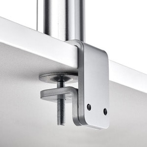 AF-M-P short arm mount - small footprint - monitors to 8kg (17.6lb) flat and 5.5kg (12lb) curved, ~34" - simple & elegant 