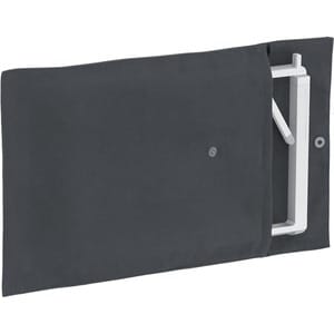 Rain Design mBar Pro + Plus Foldable Laptop Stand - Silver - Take it easy. Designed to let you work comfortably, on the go