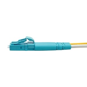 Eaton Tripp Lite Series 100G Duplex Multimode 50/125 OM5 Fiber Optic Cable, Lime Green, LC/LC, 1 m (3.3 ft.) - Fiber Optic