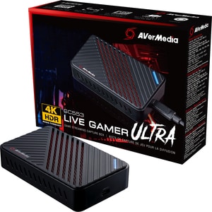 AVerMedia Live Gamer Ultra (GC553) - Functions: Video Game Capturing, Video Recording, Video Streaming - USB 3.1 Type C - 
