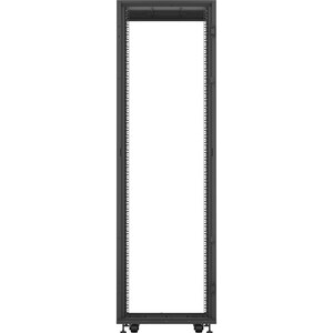 Vertiv VR Rack - 42U Server Rack Enclosure| 600x1100mm| 19-inch Cabinet (VR3100) - 2000x600x1100mm (HxWxD)| 77% perforated