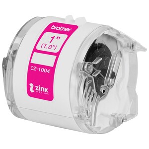 Brother CZ-1004 Multipurpose Label - 25.40 mm Width - Zero Ink (ZINK) - 1