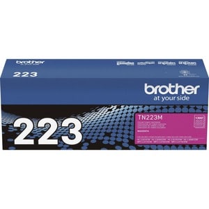 Brother Genuine TN-223M Standard Yield Magenta Toner Cartridge - 1300 Pages
