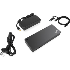 Lenovo USB Type C Docking Station for Notebook - 3840 x 2160 - 6 x USB Ports - 2 x USB 2.0 - USB Type-C - 2 x HDMI Ports -