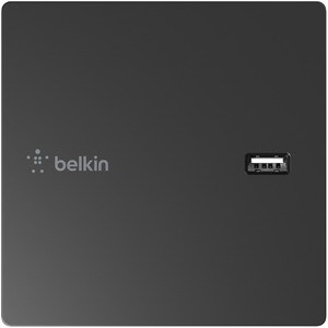 Belkin BOOST↑CHARGE 8-Port Charging Station (USB/AC) - 4 x AC Power, 4 x USB - Surface-mountable - Black