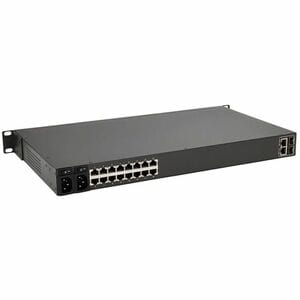 Tripp Lite series B098-016 16-Port Serial Console Server - Twisted Pair - 2 Total Expansion Slot(s) - 2 x Network (RJ-45) 