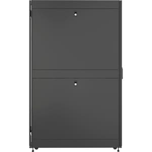Vertiv VR Rack - 42U Server Rack Enclosure| 800x1100mm| 19-inch Cabinet (VR3150) - 2265x800x1200mm (HxWxD)| 77% perforated
