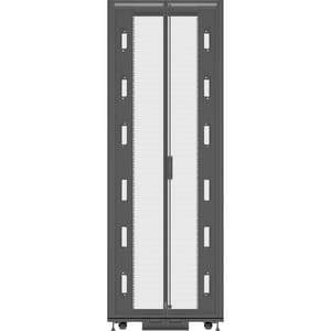 VERTIV VR 48U Floor Standing Rack Cabinet for Server, LAN Switch, Patch Panel, KVM Switch - 482.60 mm Rack Width x 1115 mm