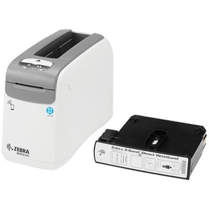 Zebra ZD510-HC Direct Thermal Printer - Monochrome - Portable - Wristband Print - USB - Bluetooth - Wireless LAN - 558 mm 