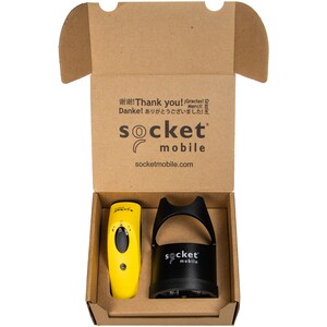 Socket Mobile SocketScan S740 Handheld Barcode Scanner - Wireless Connectivity - Yellow - 495.30 mm Scan Distance - 1D, 2D