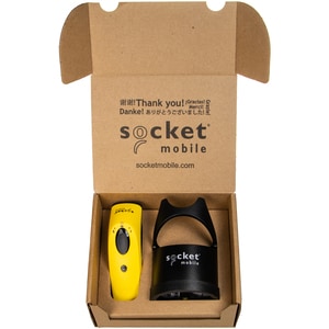 Socket Mobile SocketScan S740 Handheld Barcode-Scanner - Kabellos Konnektivität - Gelb, Schwarz - 495,30 mm Scan-Abstand -