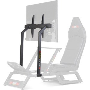 Next Level Racing Simulator Cockpit Mount for Monitor - Matte Black - Height Adjustable - 3 Display(s) Supported - 27" to 