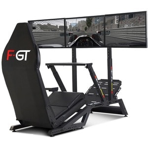 Next Level Racing F-GT Formula and GT Simulator Cockpit - Matte Black