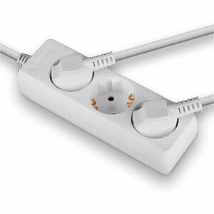 LINDY Steckdosenleiste - Schuko - 3 x Schuko - 1,40 m Kabel - 250 V AC Voltage - 3,50 kW - Weiß