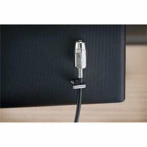 Kensington Desktop & Peripherals 2.0 Locking Kit - 2.44 m Cable - Keyed Lock - Black - Carbon Steel - For Desktop Computer